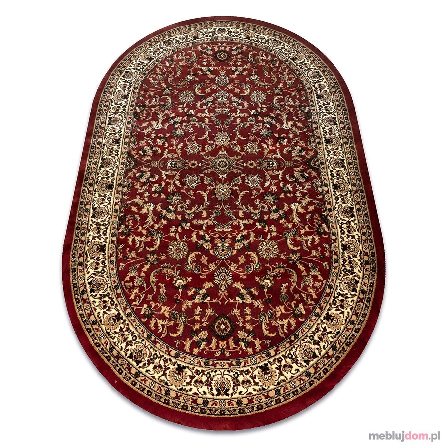 Dywan ROYAL ADR owal wzór 1745 bordo