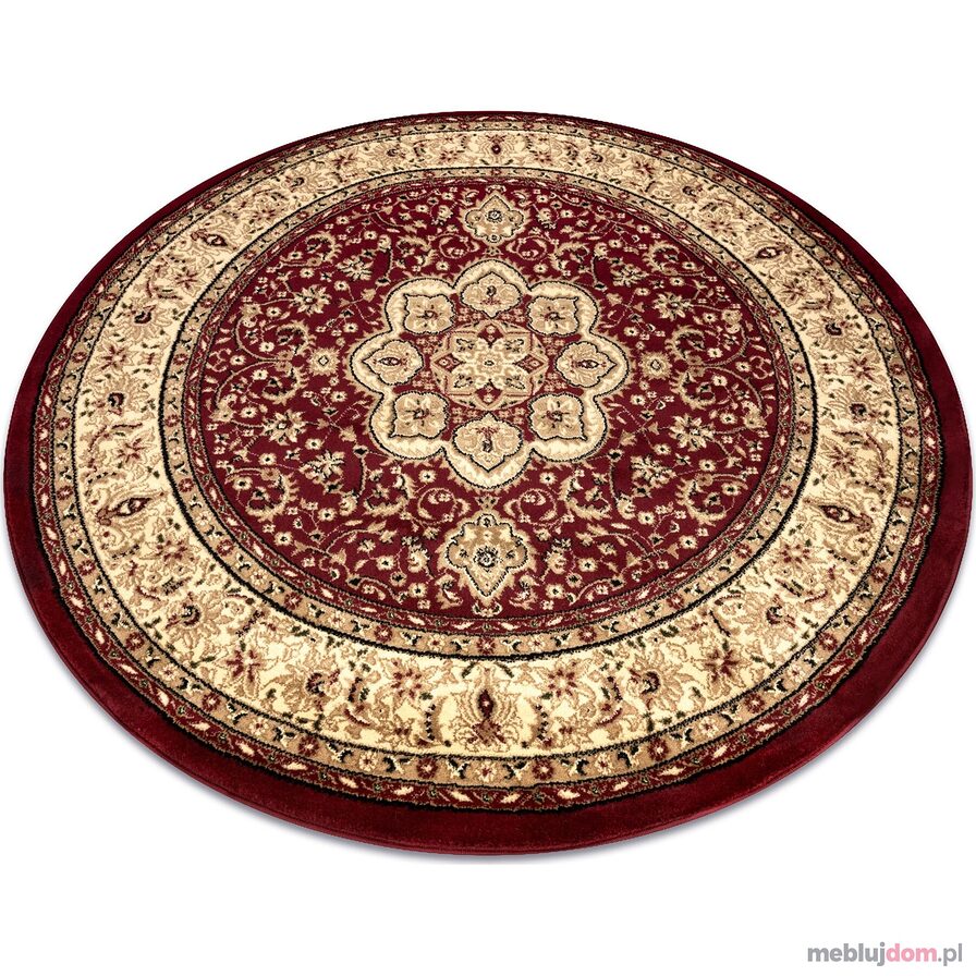 Dywan ROYAL ADR koło wzór 521 bordo