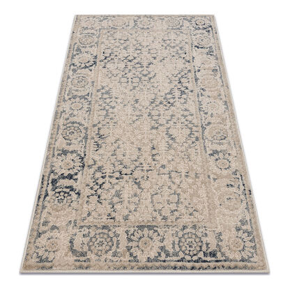 Dywan NAIN Ramka ornament vintage 68981/50955 beż / granat