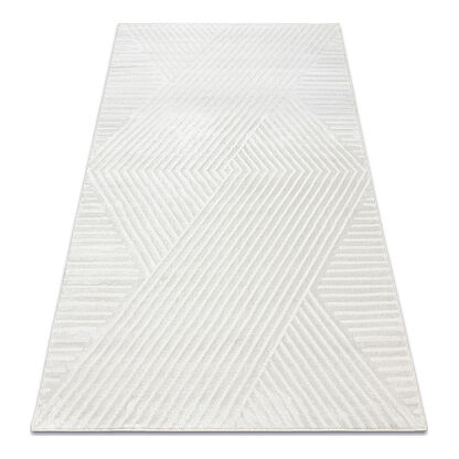Dywan BALANCE 1503 krem - Geometryczny, strukturalny, glamour 