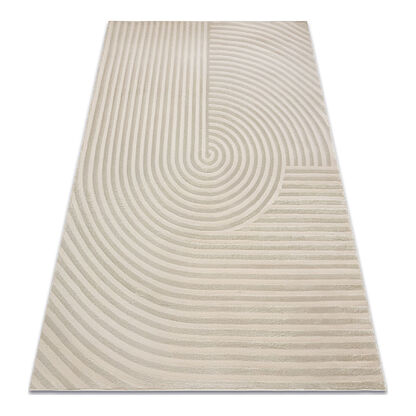 Dywan BALANCE 1921 taupe - Geometryczny, strukturalny, glamour 