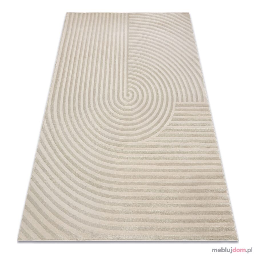 Dywan BALANCE 1921 taupe - Geometryczny, strukturalny, glamour 