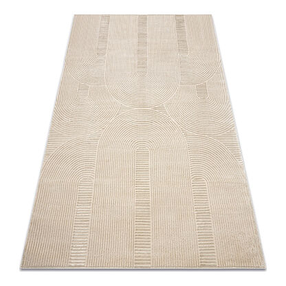 Dywan BALANCE 9086 taupe - Geometryczny, strukturalny, glamour 