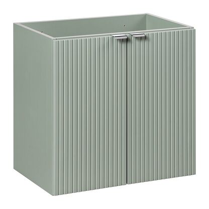 Dwudrzwiowa wisząca szafka pod umywalkę REED GREEN D 82-60-2D - szałwia