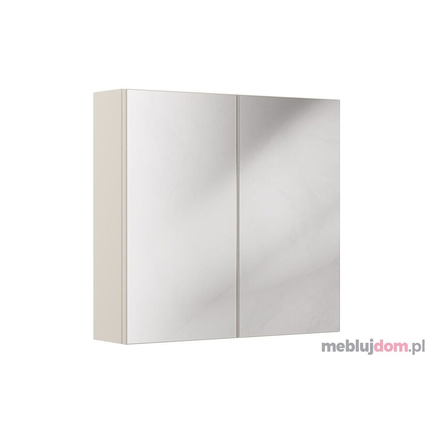 Szafka z lustrem CASHMERE UN 84-80-2D w odcieniu kaszmir
