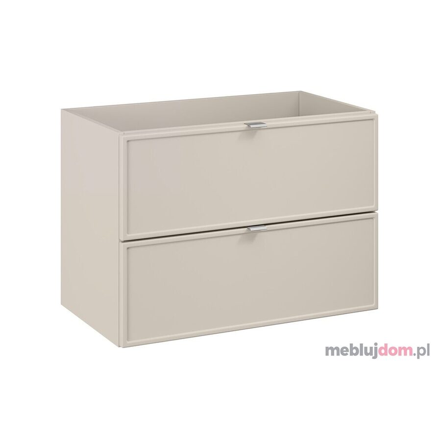 Szafka pod umywalkę BELLA CASHMERE 82-80-46-2S w odcieniu kaszmir