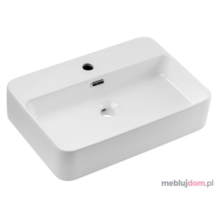 Umywalka nablatowa TRUST 2 WHITE ( E-6282 )