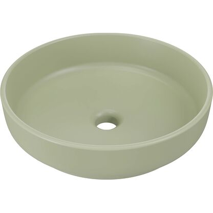 Umywalka nablatowa RIVER 1 OLIVE GREEN MATT UN 40 ( E-6595 ) w zielonym odcieniu