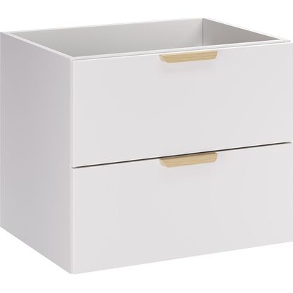 Szafka pod umywalkę ASTER WHITE 82-60-46-2S w białym odcieniu