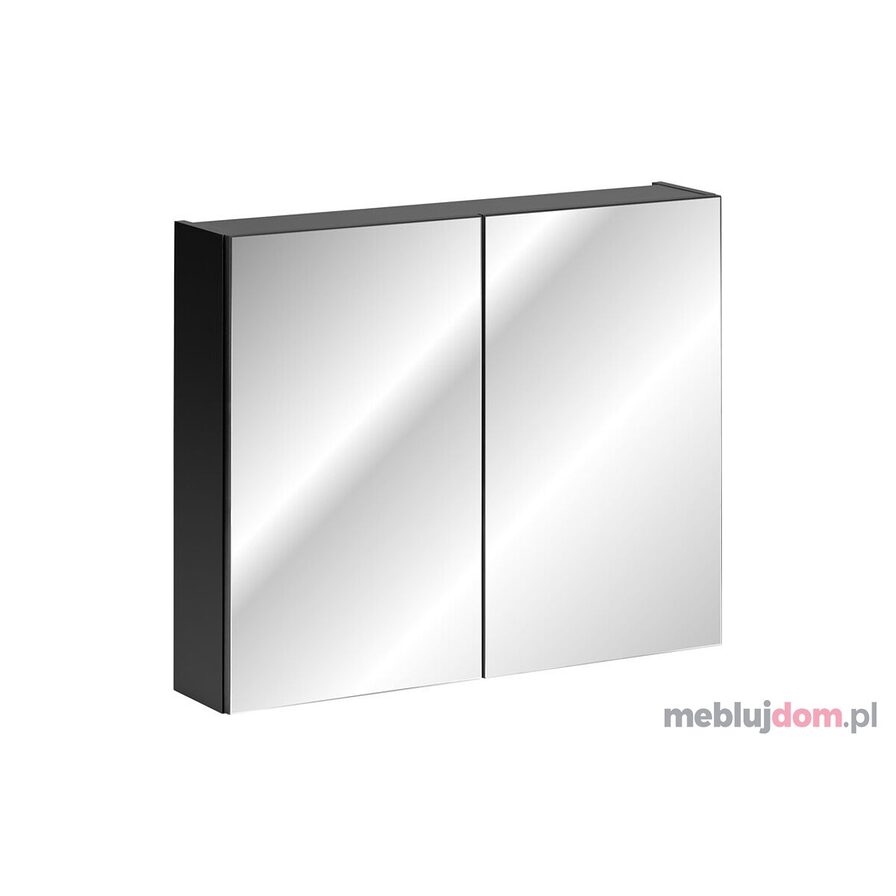 Szafka z lustrem SANTA FE BLACK 84-80-A-2D