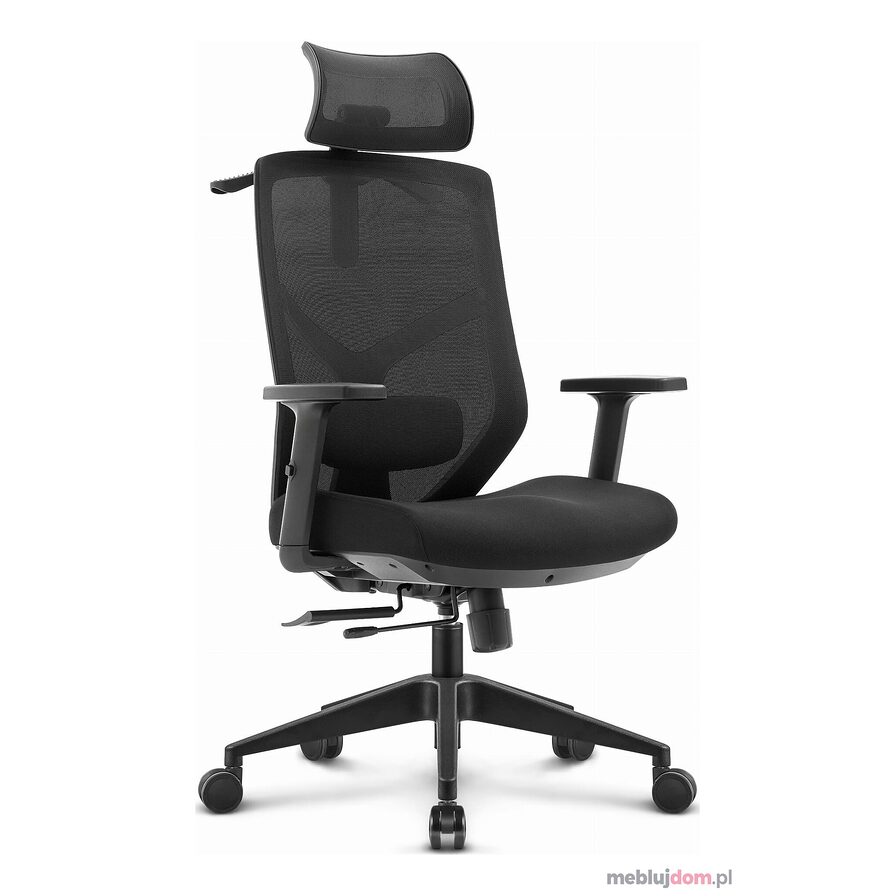 Fotel biurowy ergonomiczny HC-1052 PLUS Czarny
