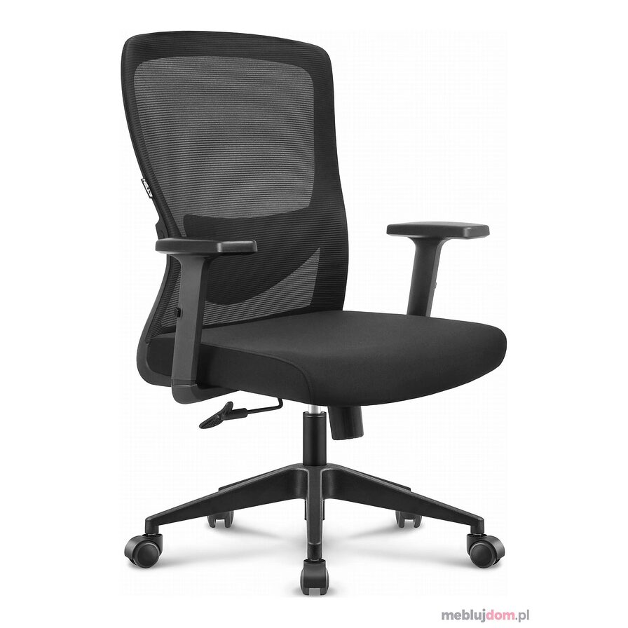 Fotel biurowy ergonomiczny HC-1040 Lite czarny
