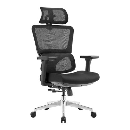 Fotel biurowy ergonomiczny ERGONOBLE 3054 czarny