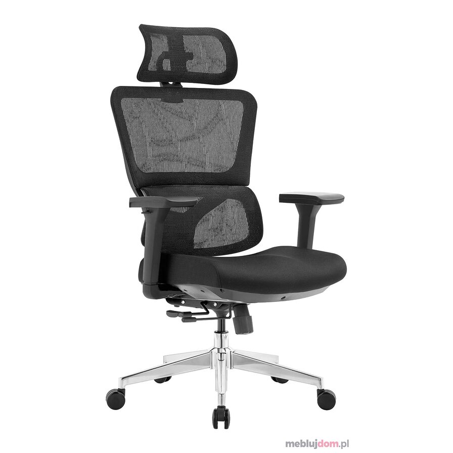 Fotel biurowy ergonomiczny ERGONOBLE 3054 czarny