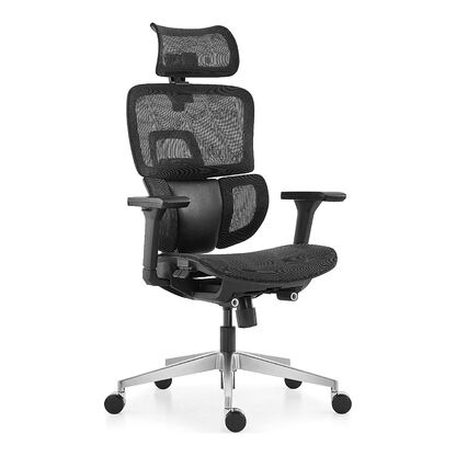 Fotel biurowy ergonomiczny ERGONOBLE 3057 czarny