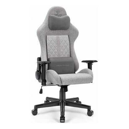 Fotel gamingowy HC-1006 szary + czarny