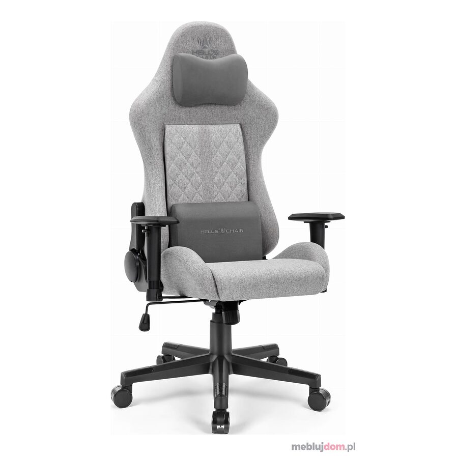 Fotel gamingowy HC-1006 szary + czarny