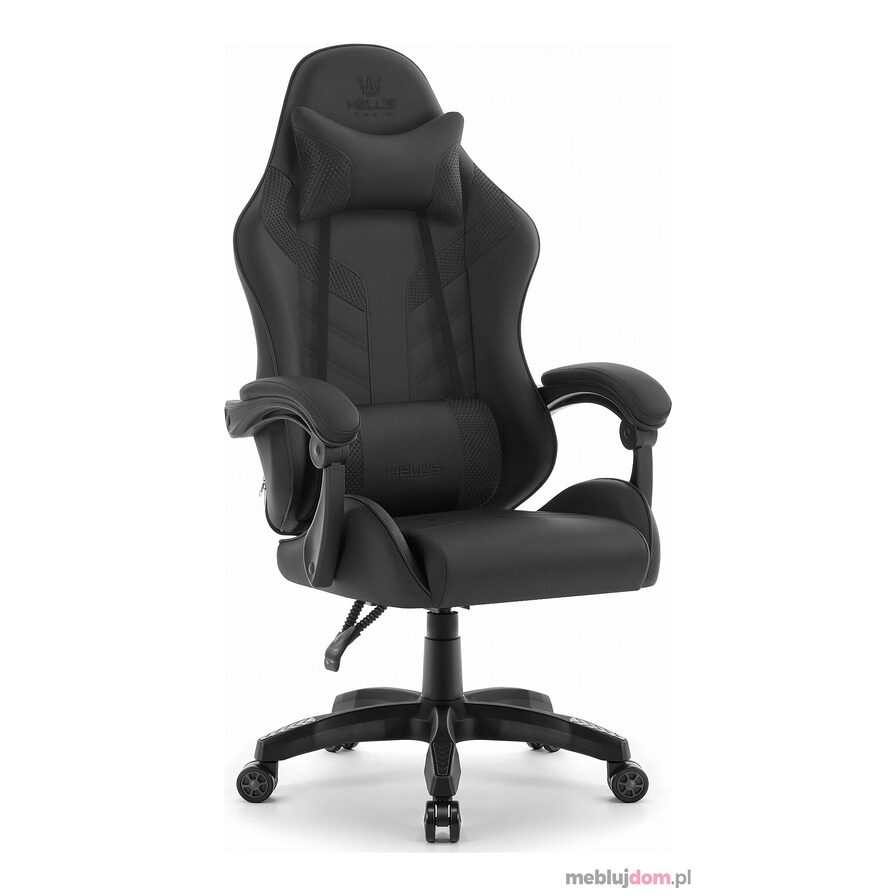 Fotel gamingowy HC-1007 2.0 Tkanina czarny
