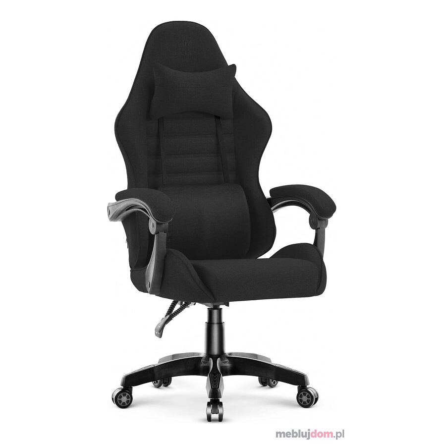 Fotel gamingowy HC-1003 2.0 Tkanina czarny