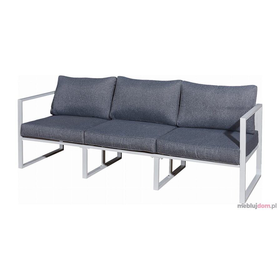 Aluminiowa sofa ogrodowa MOSTRARE WHITE