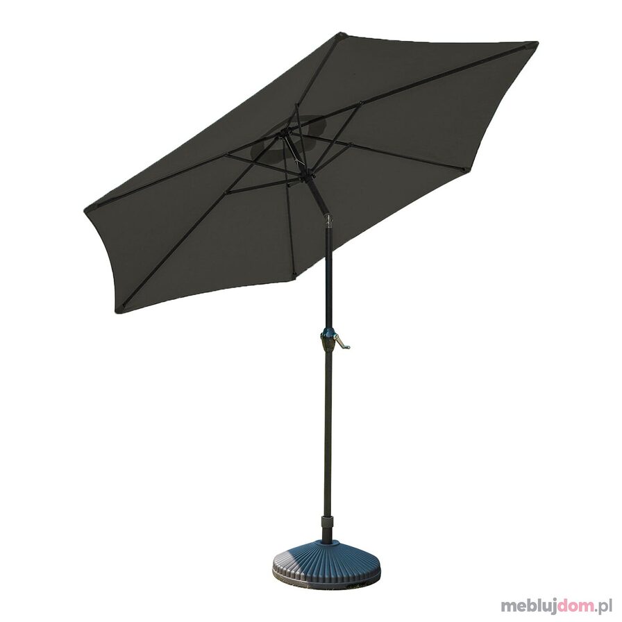 Parasol ogrodowy AC.002.S.DG w ciemnoszarym odcieniu