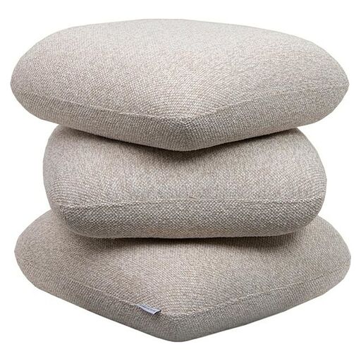 Pufa STONES beżowa