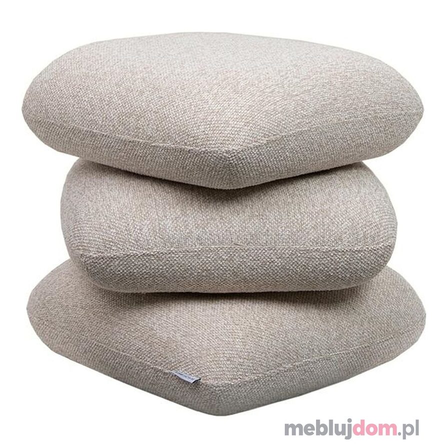 Pufa STONES beżowa