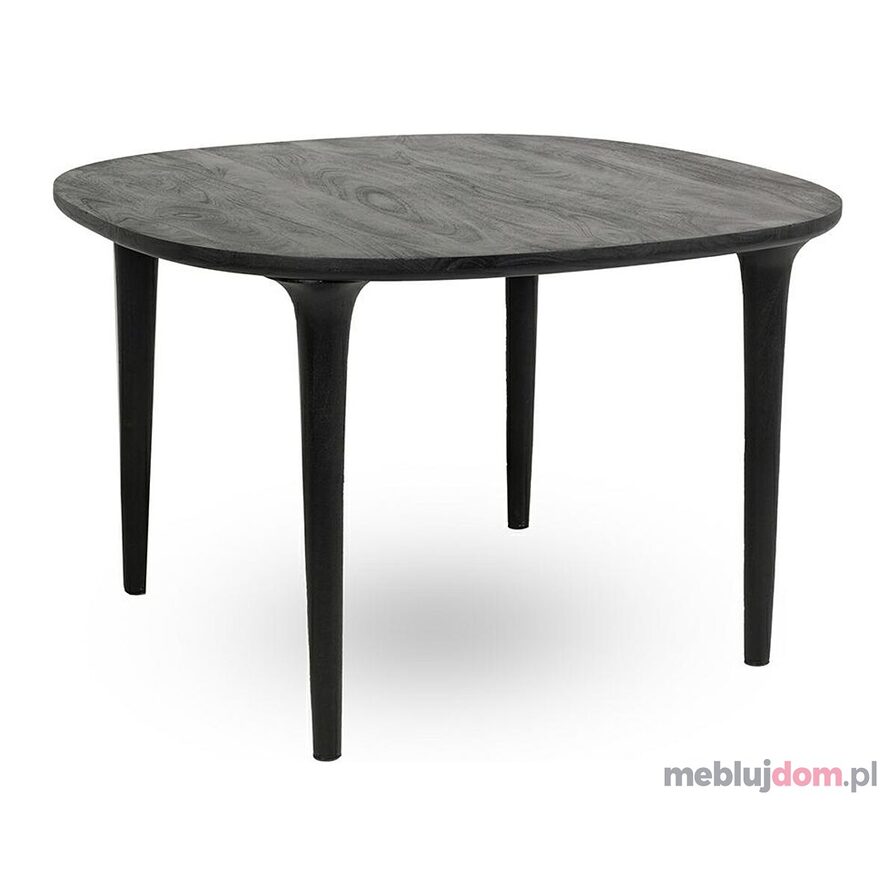 MaMaison stół jadalniany LAMINAR 120 czarny / drewno