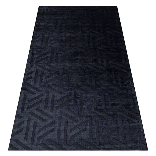 Dywan PEARL 51326E czarny - Geometryczny, ekskluzywny, strukturalny