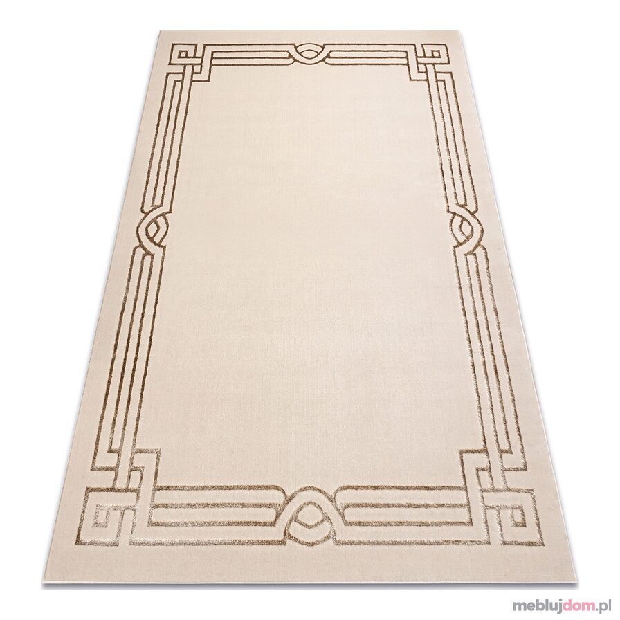 Dywan ALLURE 1907 Grecki, ramka - Strukturalny, stylowy, glamour beż