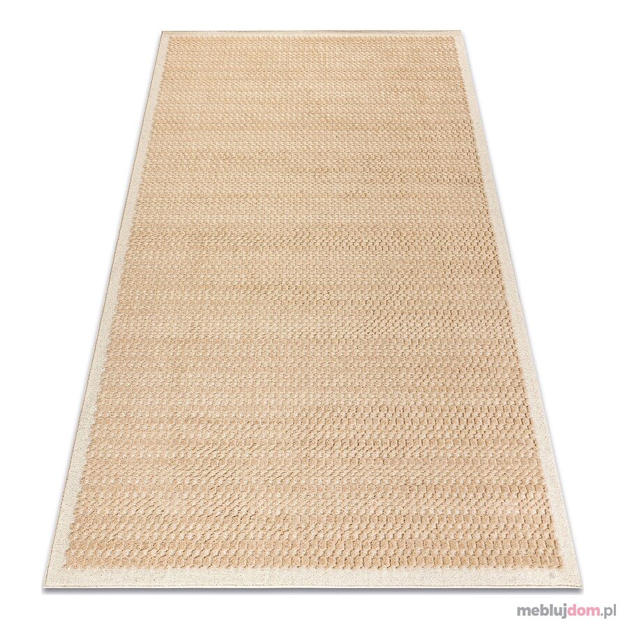 Dywan FLUX 461.139.SA130 wełniany OSTA - Geometryczny, strukturalny, loftowy beż / krem