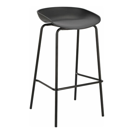 Stołek barowy Grego czarny 75 cm
