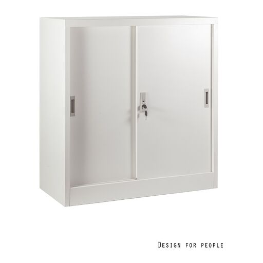 Komoda metalowa XD-020 na klucz Unique biała