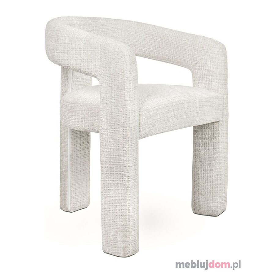 MaMaison krzesło LOGAN białe