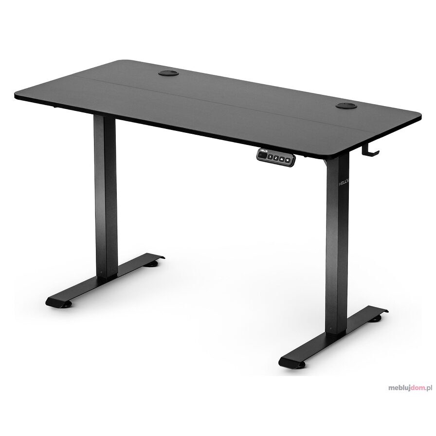 Biurko elektryczne z regulacją wysokości Chair Czarne Black 140x70 cm