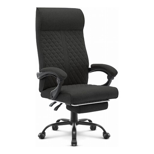 Fotel biurowy HC- 1030 Black Czarny Tkanina
