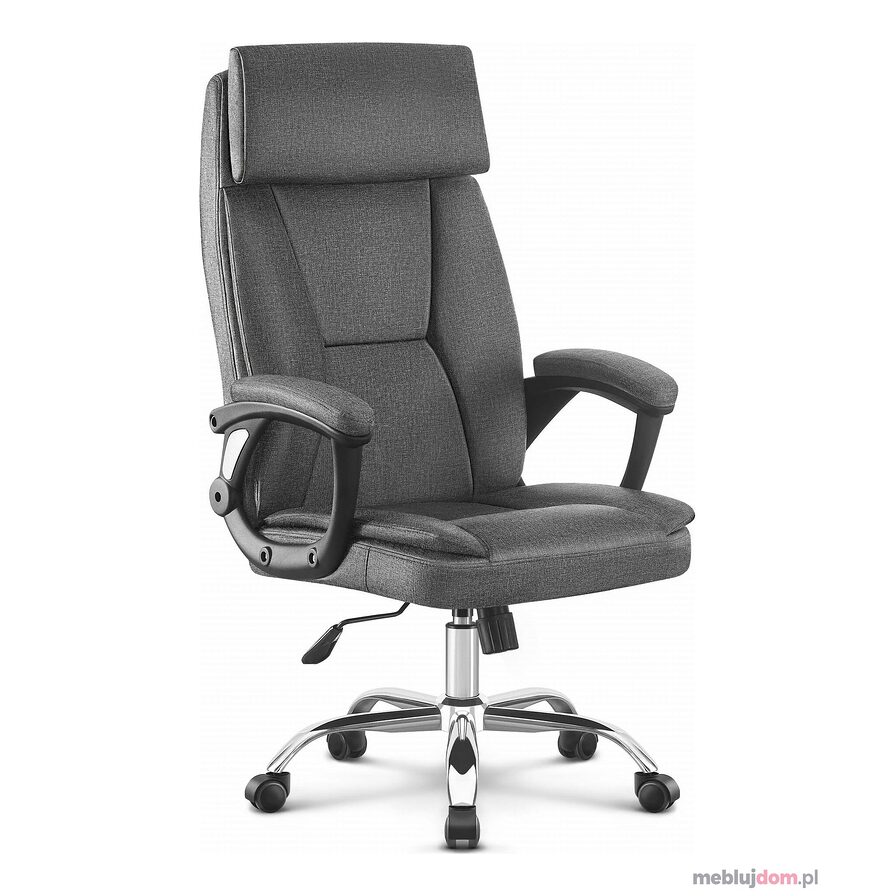 Fotel biurowy HC-1023 Szary Tkanina