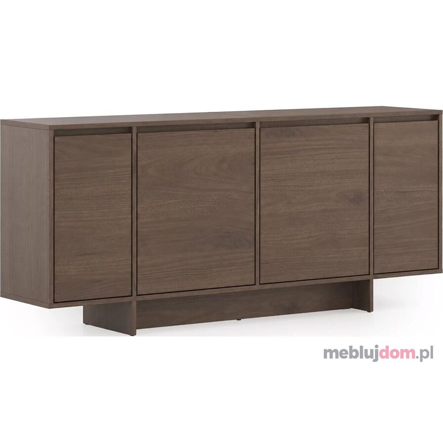 Komoda ZOLIA 180 cm w kolorze orzech elegant na cokole
