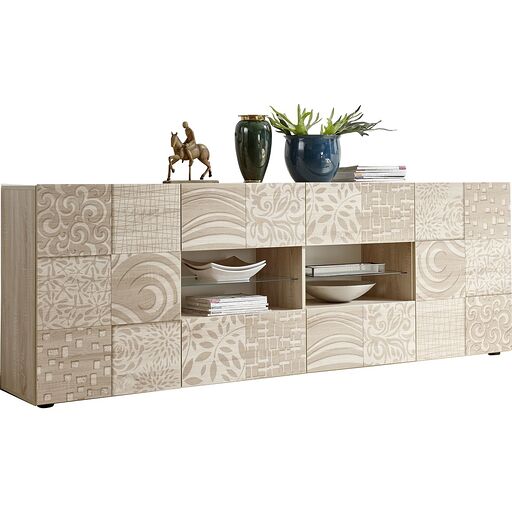 Komoda MIRO 08 2D4SZ w odcieniu dąb sonoma