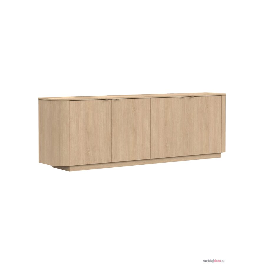 Komoda ADRIATICO 4D w kolorze dąb lindberg