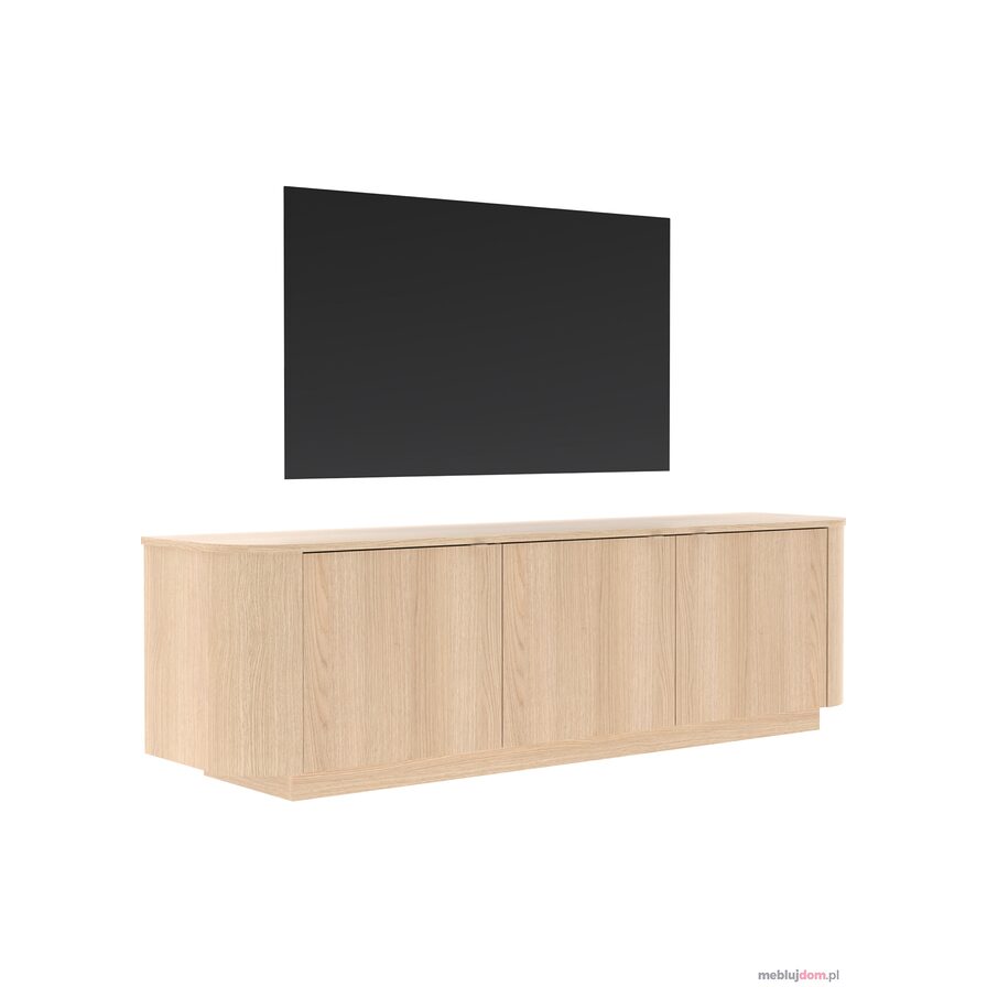 Szafka RTV ADRIATICO 3D w kolorze dab lindberg