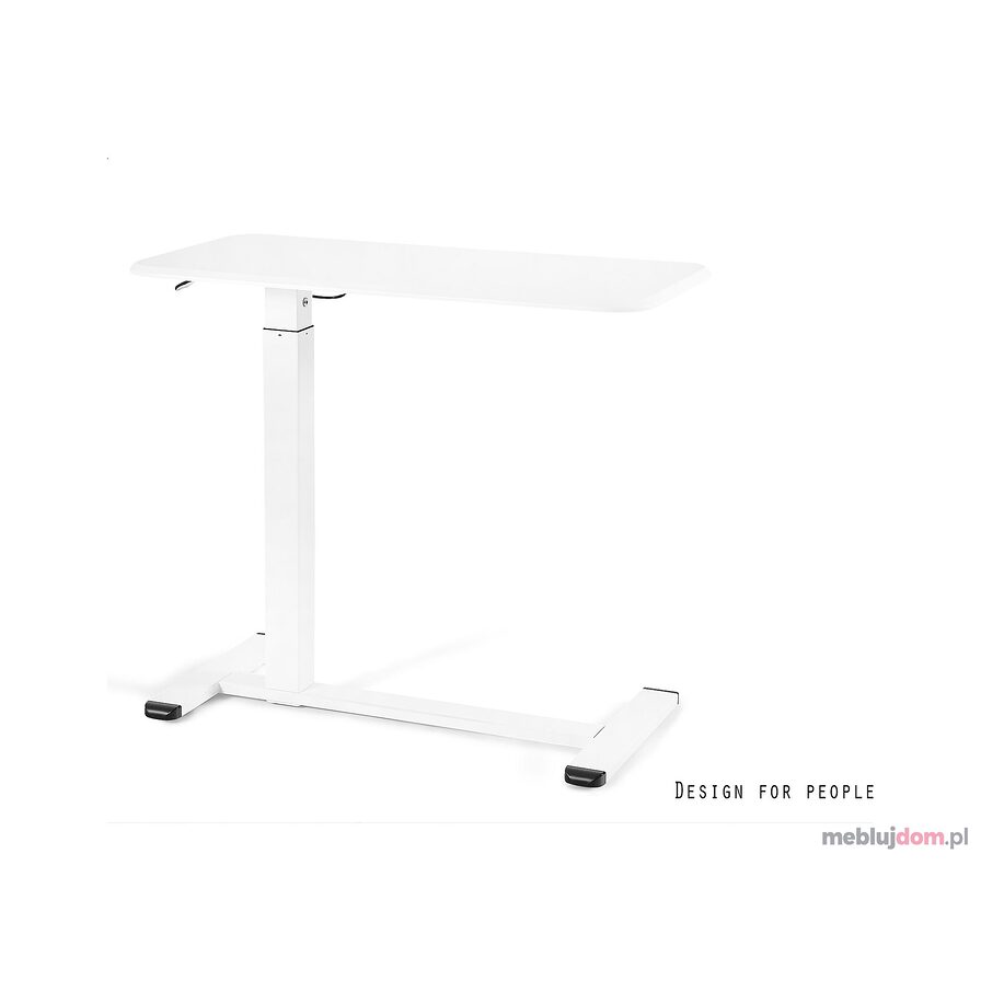 Regulowane biurko LAPTOP Unique białe