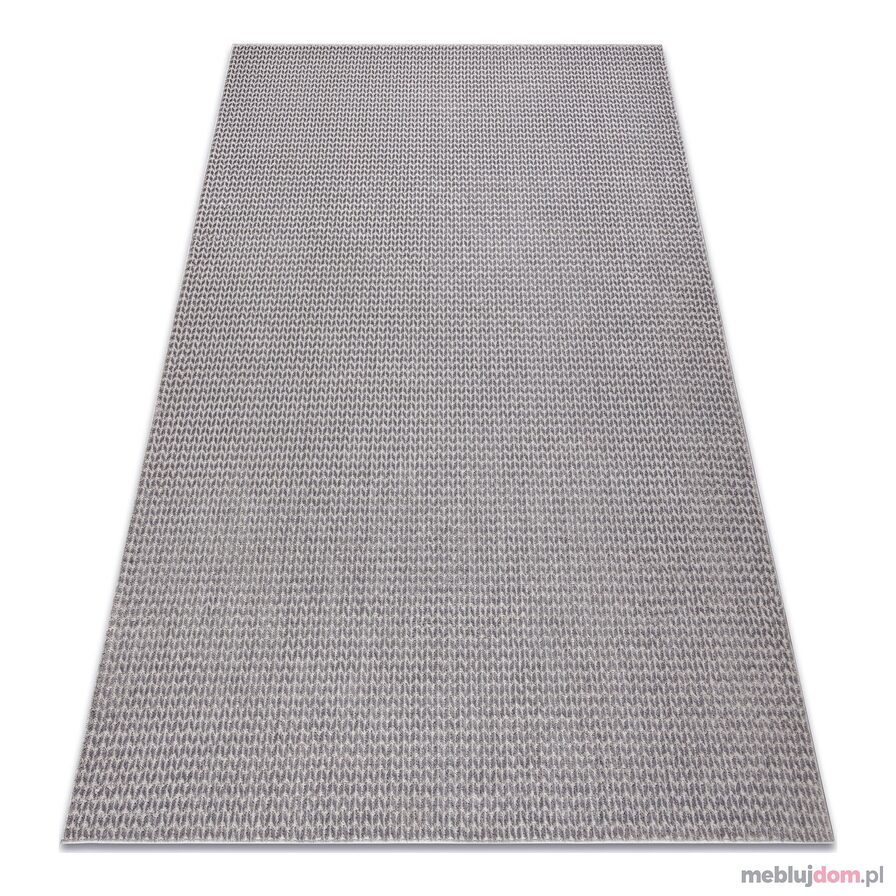 Dywan AURA E9787 szary - Jodełka, chevron, strukturalny, nowoczesny