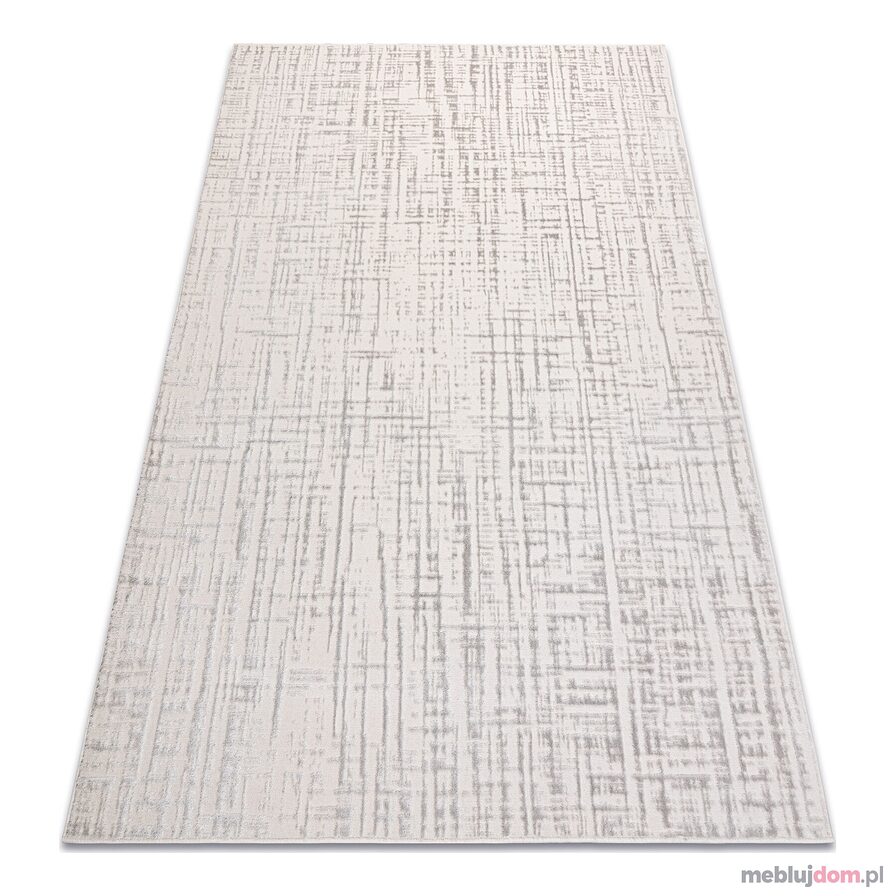 Dywan AURA J2557A krem / jasnoszary - Linie, strukturalny, nowoczesny