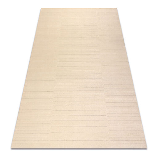 Dywan TEXTURA 488.01.LA100 wełniany OSTA - Linie, geometryczny strukturalny krem