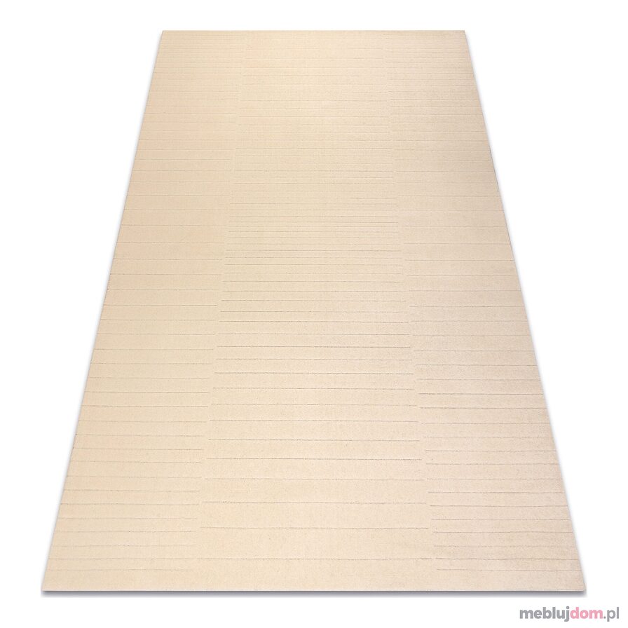 Dywan TEXTURA 488.01.LA100 wełniany OSTA - Linie, geometryczny strukturalny krem