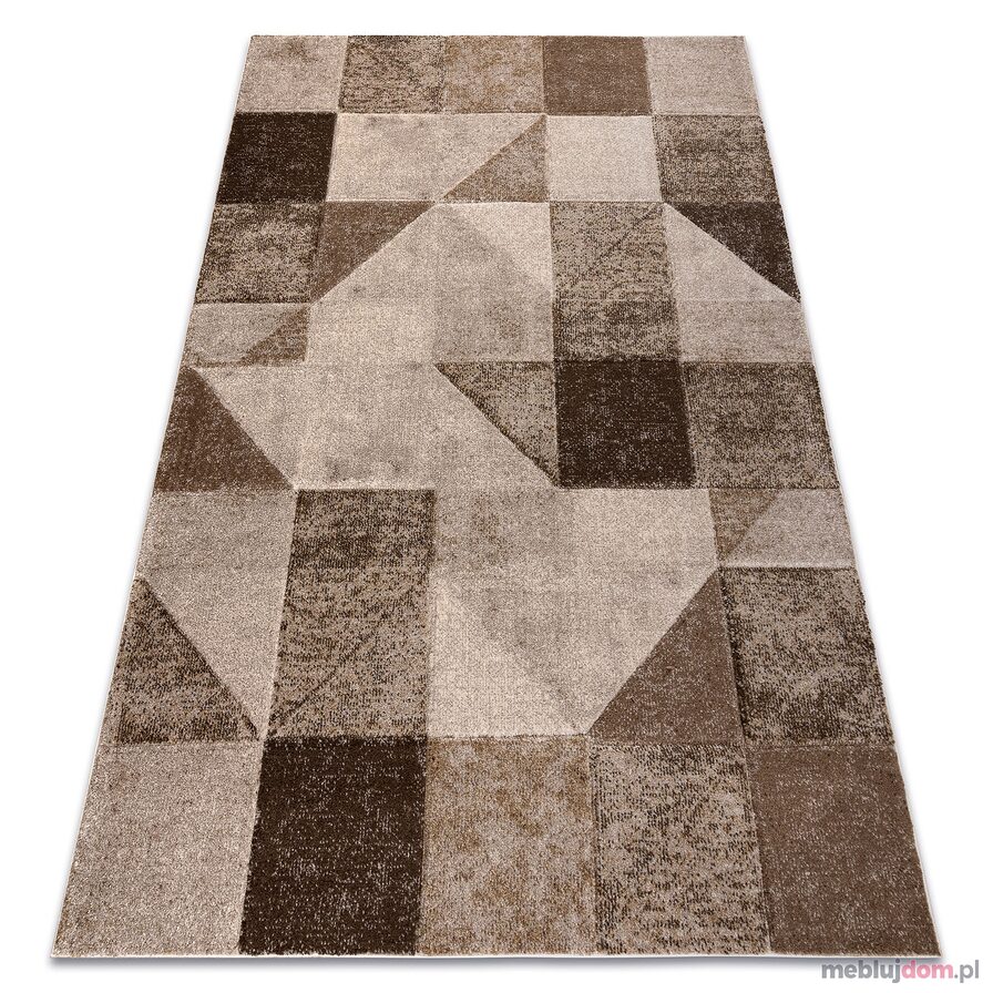 Dywan ARCANA 0822 beż / brązowy geometryczny, nowoczesny