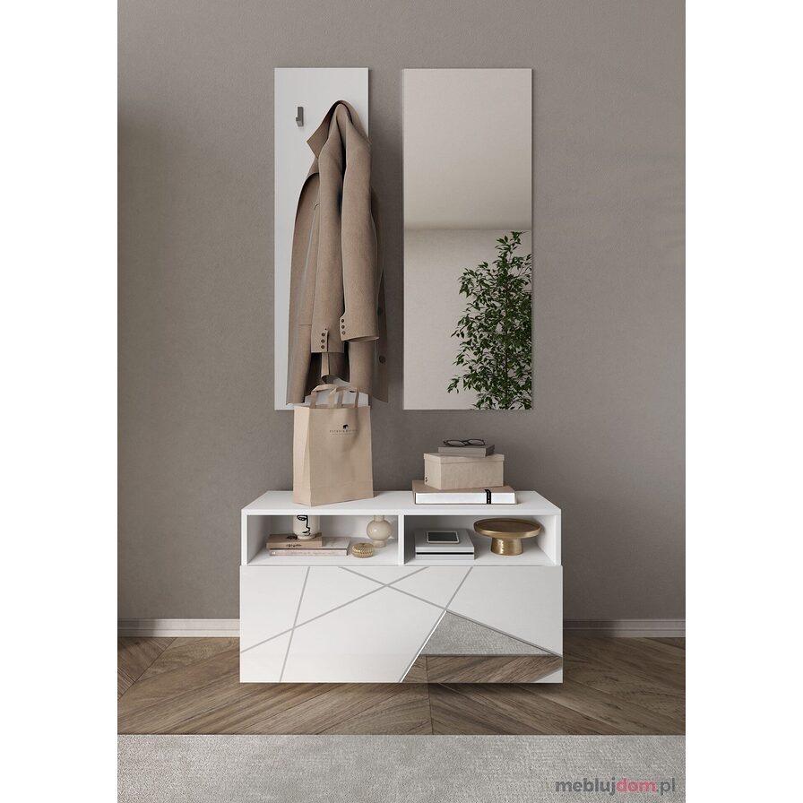Panel ścienny VITTORIA biały połysk
