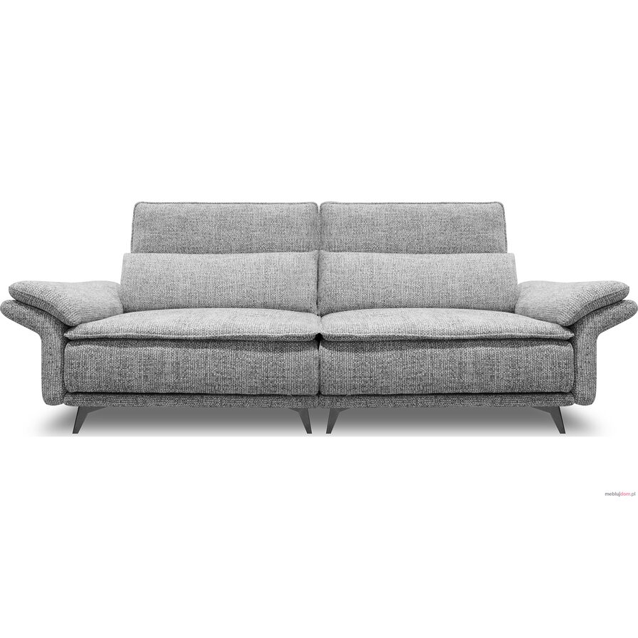 Sofa relaksacyjna rozkładana ROSITA szara silencio 86