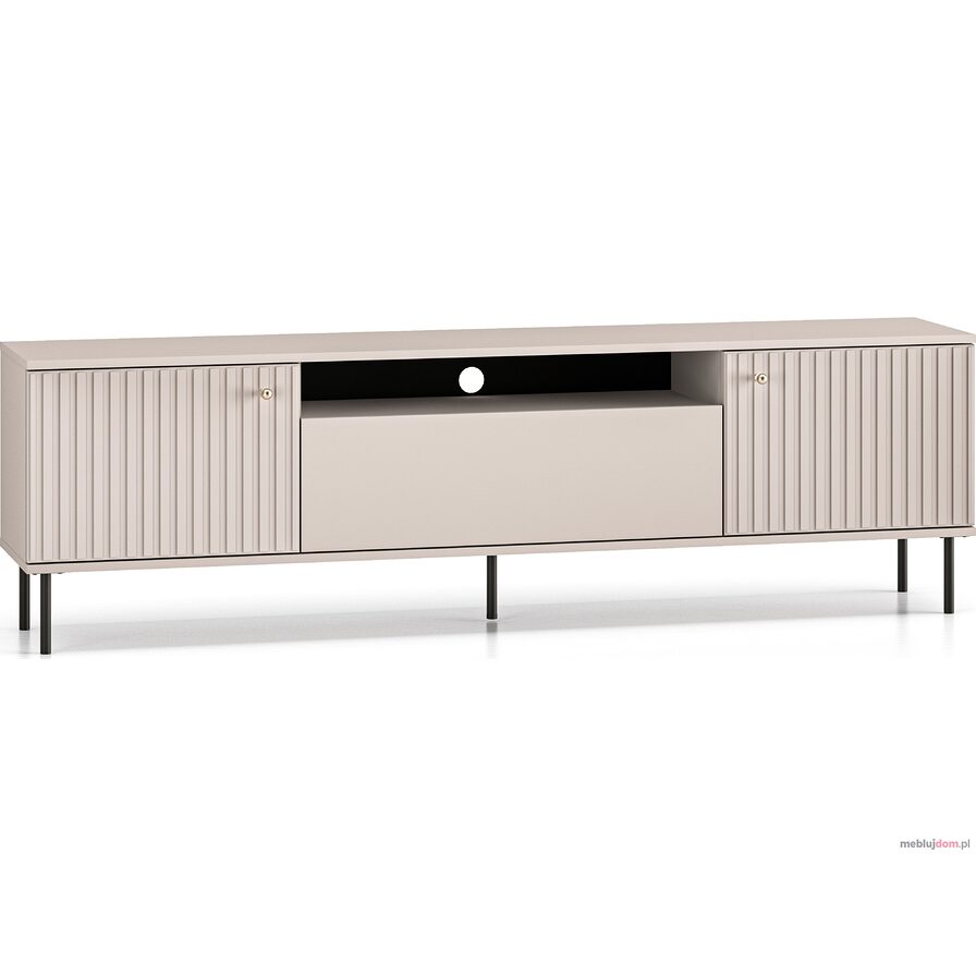 Szafka RTV SOPHIE 27 2D1K 180 cm kolor kaszmir